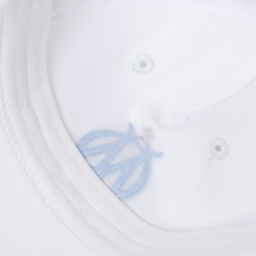 Marseille Cap Essentials - PUMA White/Bleu Azur-SoccerKits Hub | Buy Soccer Jerseys Online